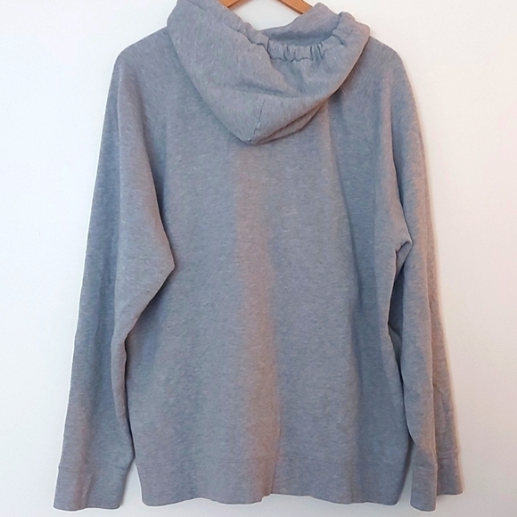 Vince French Terry Full Zip Hoodie Raglan Sleeve Front Pockets Size XL - Picture 5 of 11